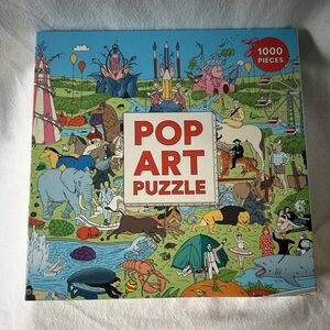 Pop Art Puzzle - 1000 Piece Colorful Illustration MOCA Store Lawrence King